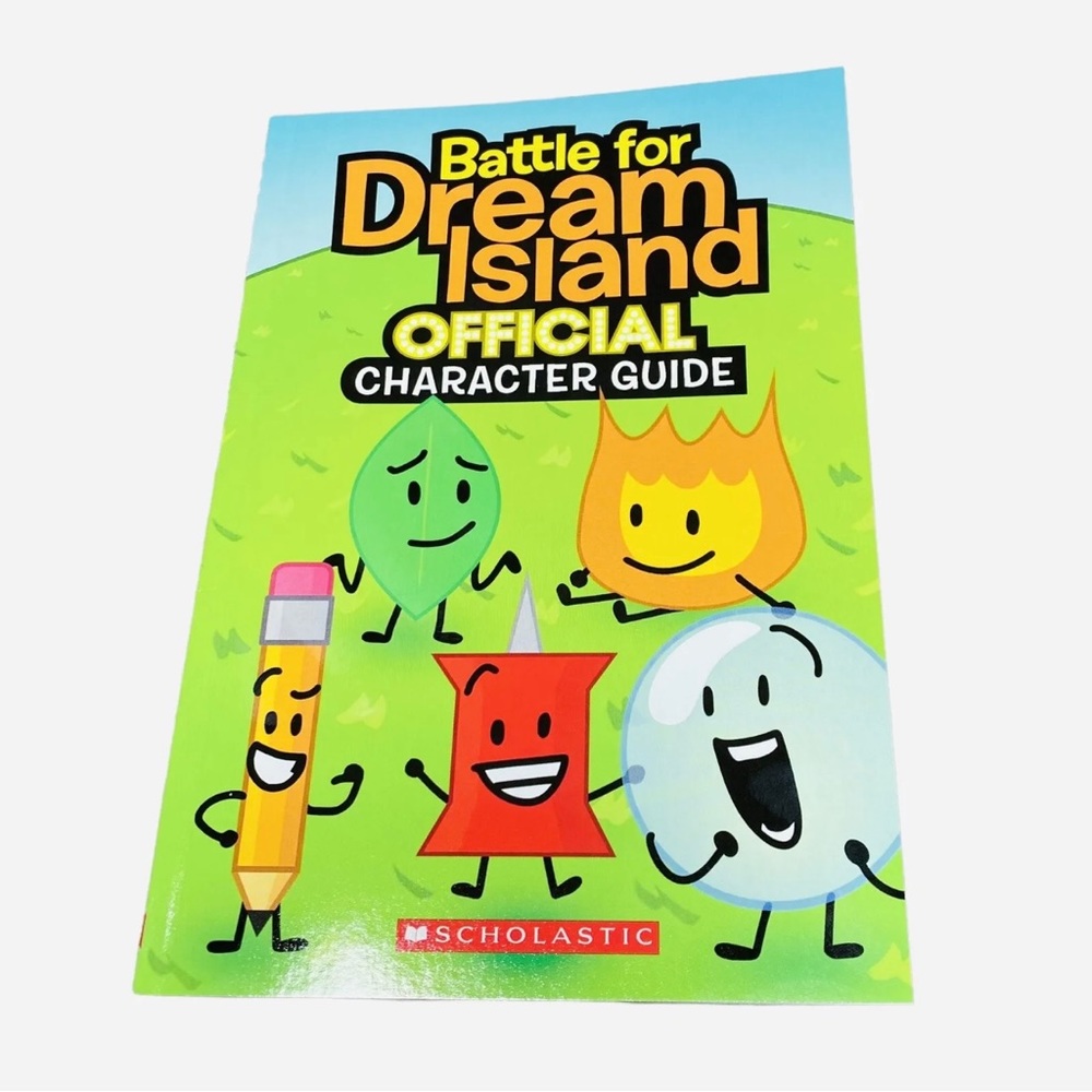 Battle for Dream Island Official Character Guide Scholastic BFB Jacknjellify NEW